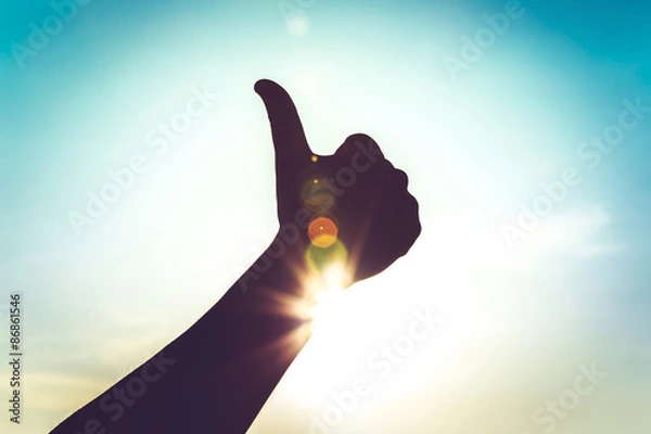 Obraz Okay hand sign