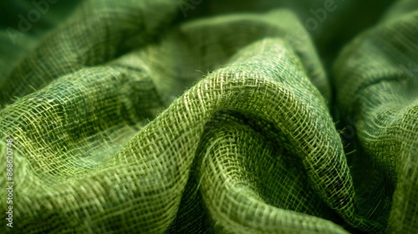 Obraz Colored fabric close up