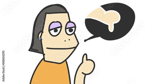 Obraz person in a suit