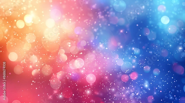 Fototapeta Abstract Bokeh Light Gradient Background
