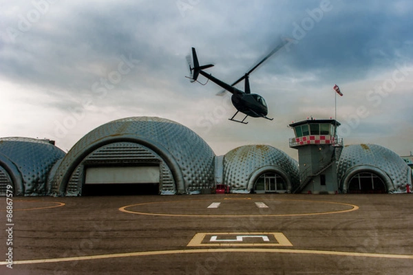 Fototapeta Helipad