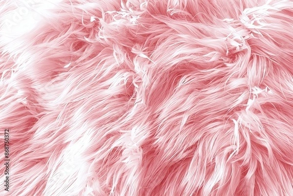 Obraz pink fur background