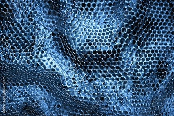 Obraz blue scale background