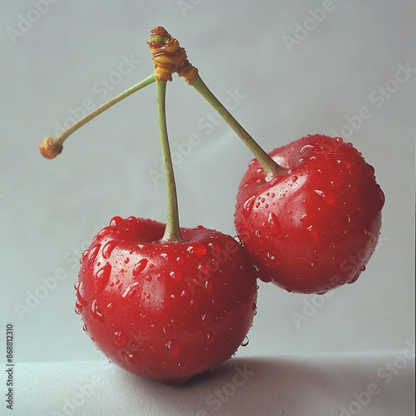 Obraz Cherry , white background