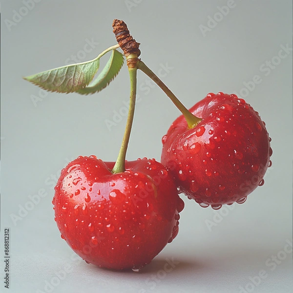 Obraz Cherry , white background