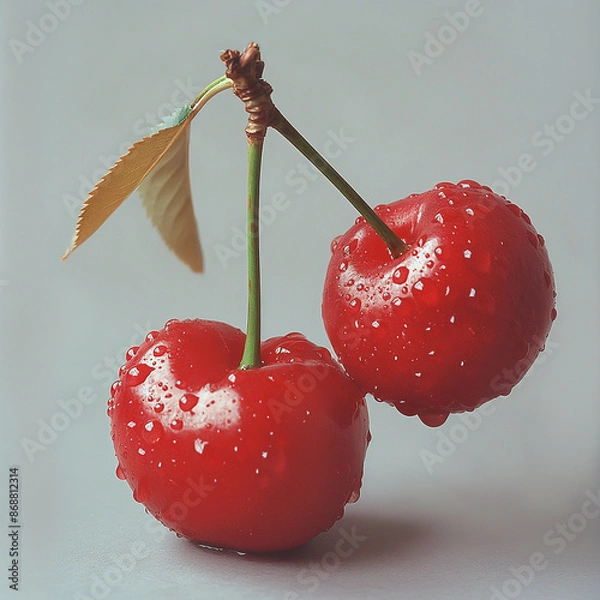 Obraz Cherry , white background