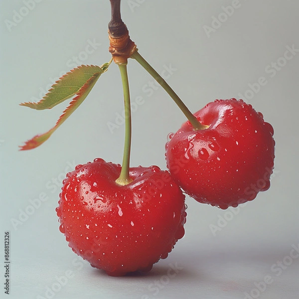 Obraz Cherry , white background