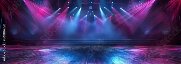 Obraz Empty music concert stage