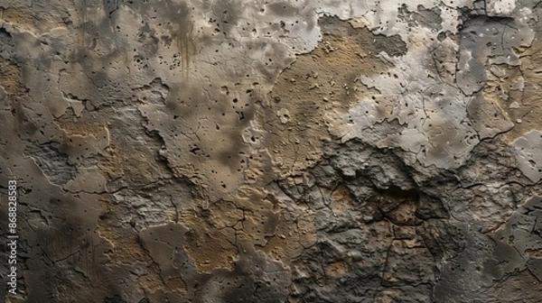 Fototapeta A wall texture background with mixed smooth and rough surfaces adds visual interest and depth to any decor.