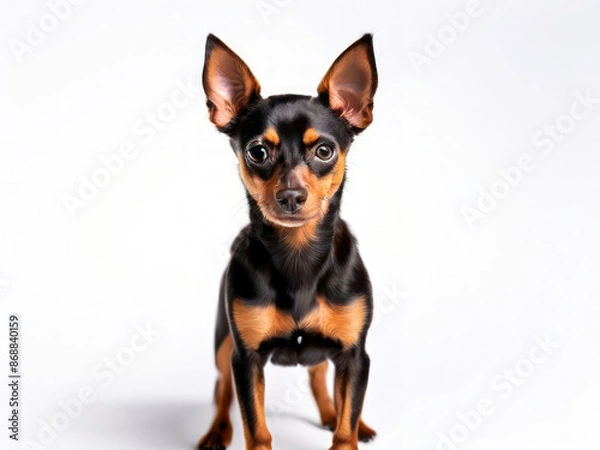 Obraz Portrait of a Miniature Pinscher