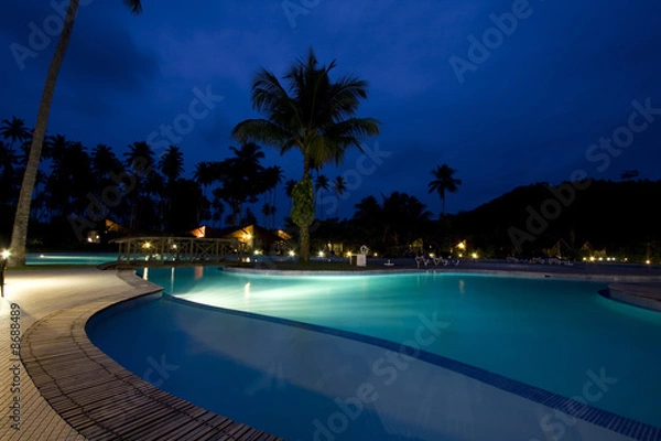 Obraz Resort at night