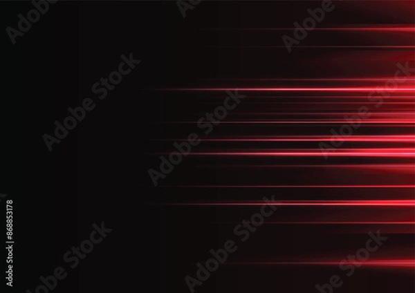 Fototapeta abstract light technology background glows in the dark