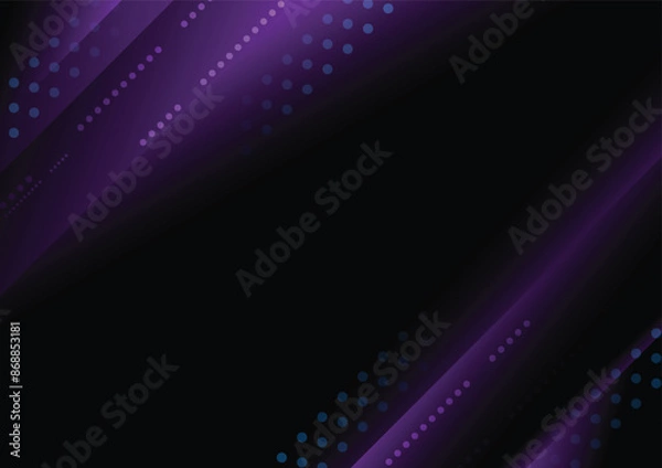 Fototapeta abstract light technology background glows in the dark