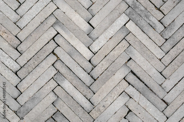 Obraz Patterned paving tiles