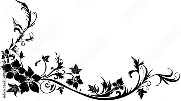 Fototapeta This is Draw border design. 