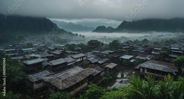 Obraz Sunrise in Manila