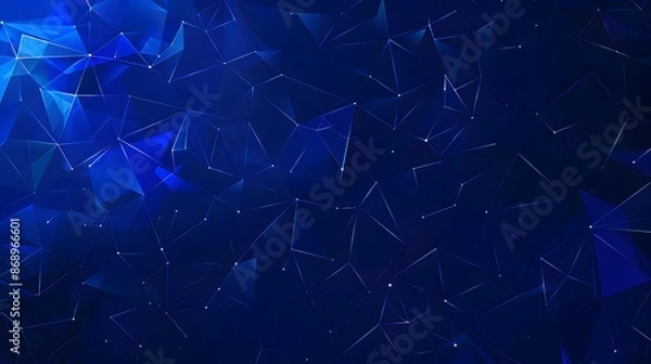 Fototapeta blue plexus background