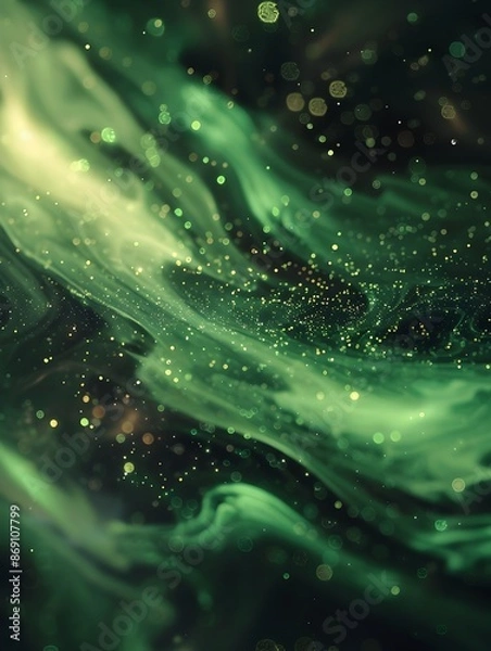 Fototapeta Mesmerizing Aurora Borealis Shimmers with Striking Color Palette and Dynamic Movement