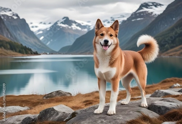 Fototapeta Norwegian Lundehund (60)