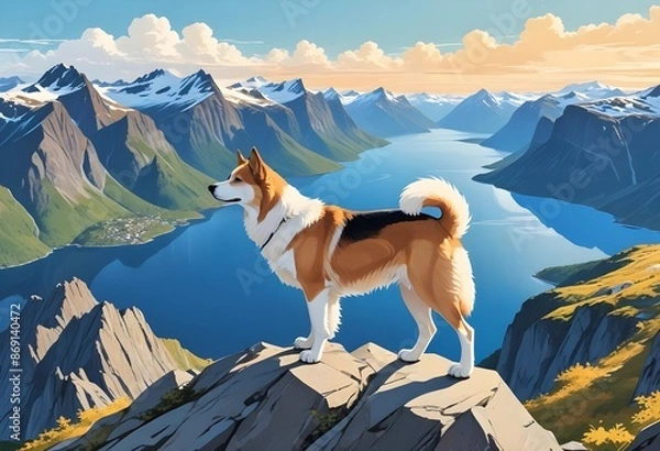 Obraz Norwegian Lundehund (64)