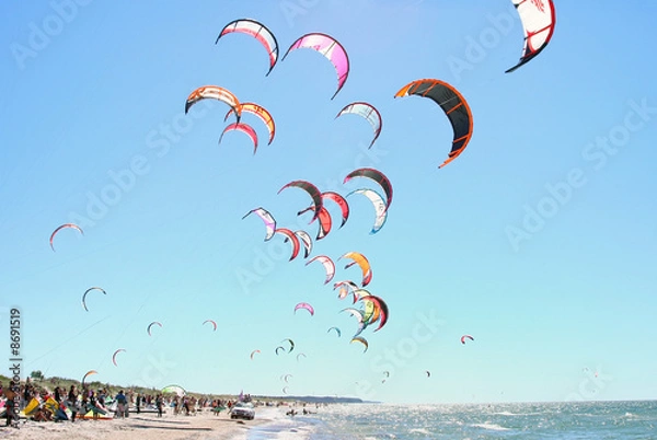 Obraz Konkurs kiteboardingowy