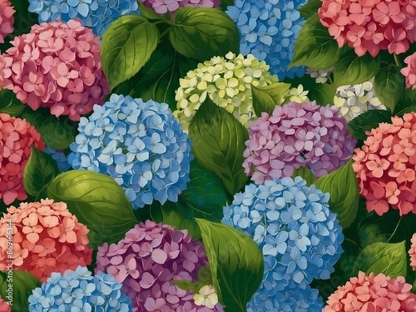 Fototapeta pattern with flowers
(Generative AI)