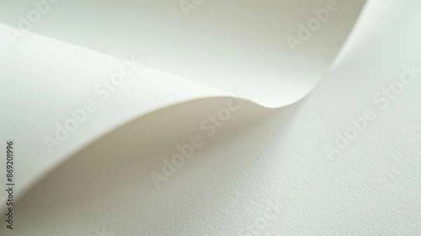 Fototapeta Smooth paper texture with light grain, classic design, elegant simplicity