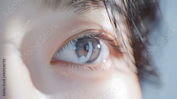 Obraz 清楚できれいな女性のお顔