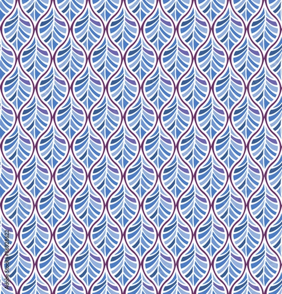 Fototapeta Beautiful print seamless pattern.