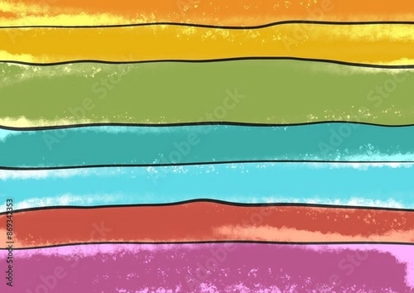 Obraz Colorful lines background 