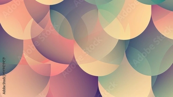 Fototapeta Abstract Patterns seamless, geometric design with a subtle gradient in the background