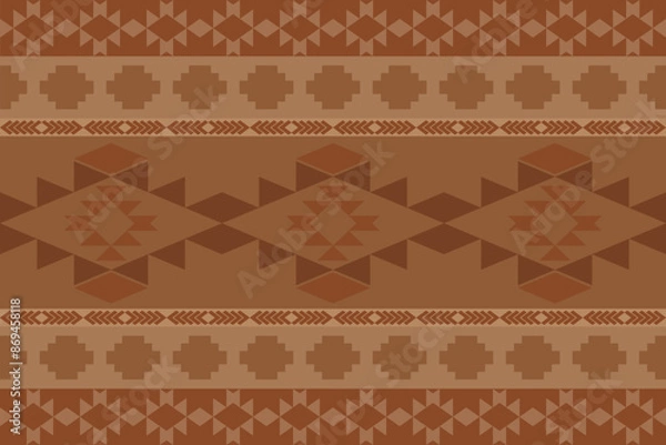 Obraz Decorative vector seamless traditional Design.