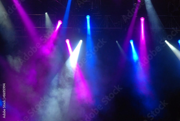 Obraz Strobe Lights from a Concert