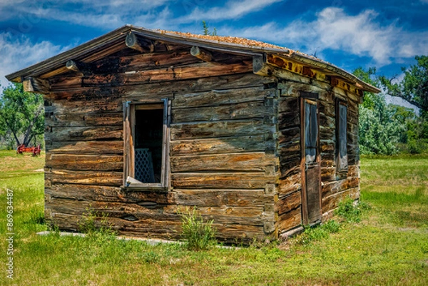 Obraz Old log cabin