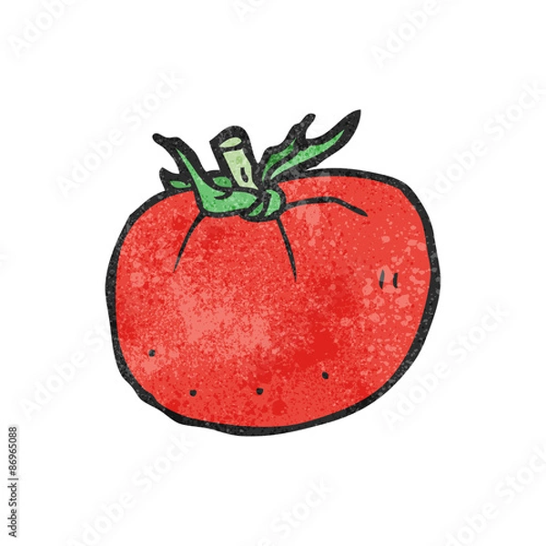Obraz cartoon tomato