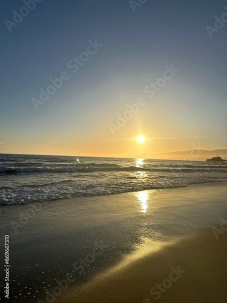 Obraz sunset at the beach