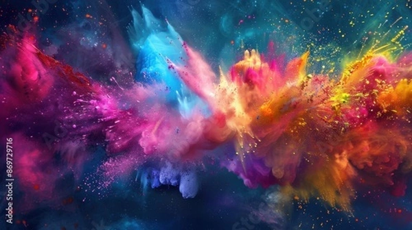 Fototapeta Color explode