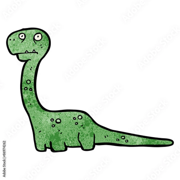 Obraz cartoon dinosaur