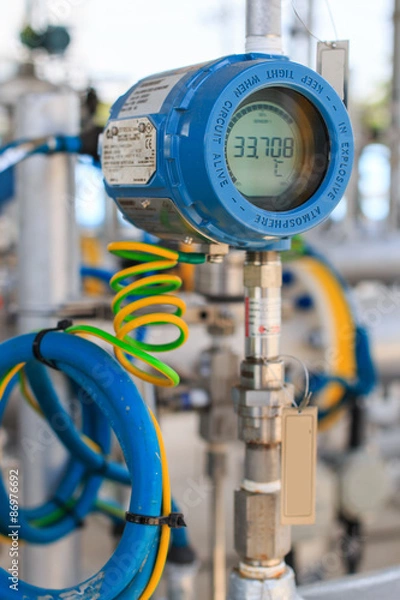 Fototapeta Przekaźnik temperatury