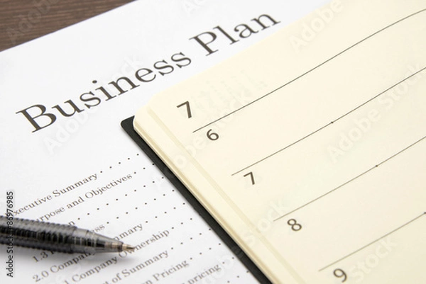 Fototapeta ビジネスイメージ―スケジュール管理