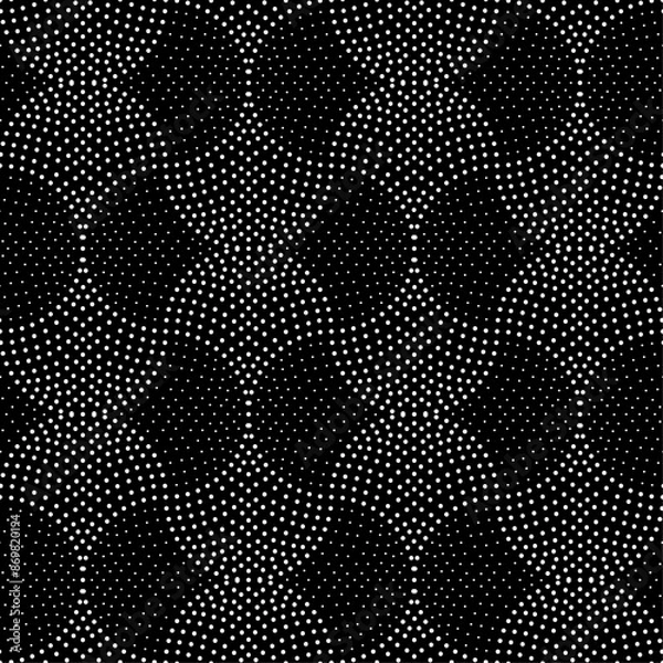 Fototapeta Vector seamless texture. Modern geometric background.Grid of dots.