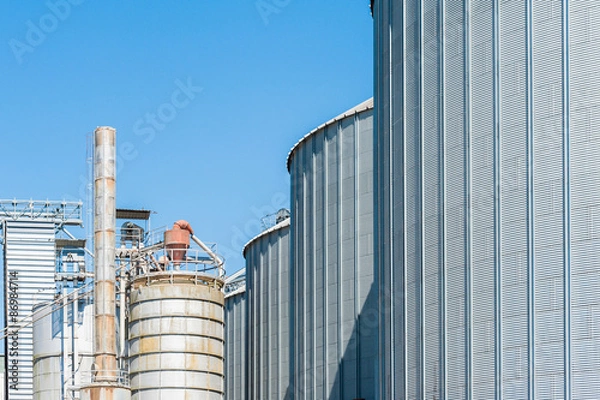 Obraz Cereal silos