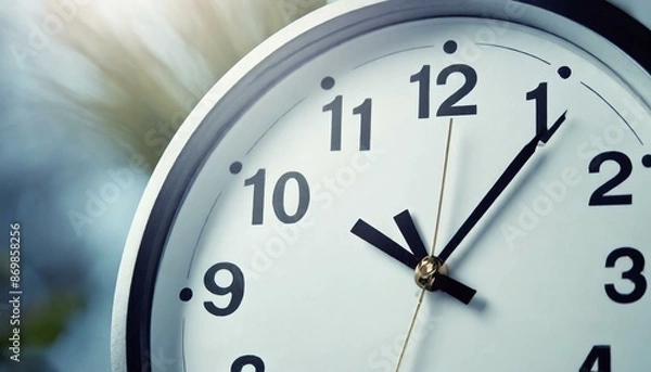 Fototapeta time is concept