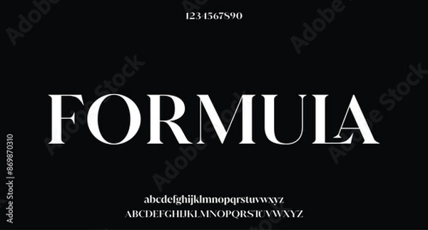 Obraz Sport digital modern alphabet fonts abstract typography technology electronic sport music future