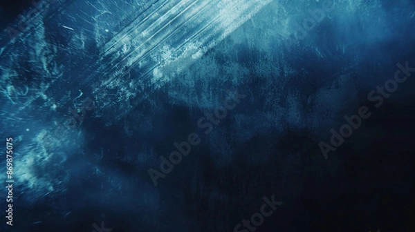 Fototapeta  vhs vlog grainy video of dark sky with streaks of light, glitch art on dark background, film texture scratch, dust and light , copy space