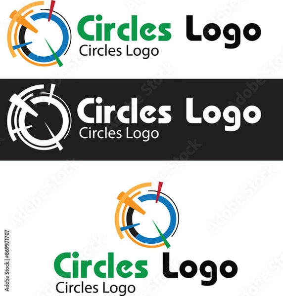 Obraz Circles logo.eps