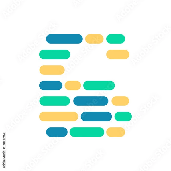 Obraz Monogram 6. Number 6. Number 6 design logo. Monogram letter mark 6 logo design. Monogram design vector logo. Monogram number 6 logo design. Simple number 6 monogram. Monogram 6 design logo.