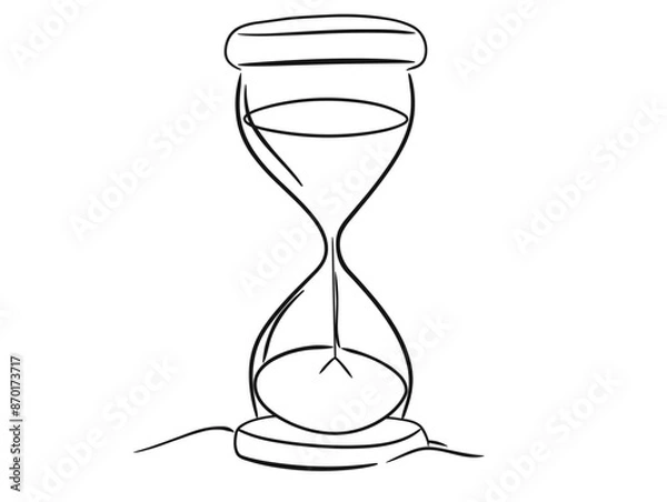Fototapeta Timely Risk Management: Navigating Time's Influence on Risk through Swift Action and Prudent Assessment