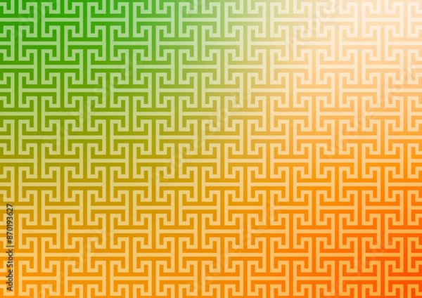 Obraz Geometric yellow gradient line pattern wallpaper background