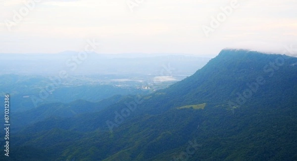 Fototapeta view from the mountain